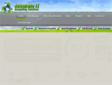 Tablet Screenshot of ait-recycle.com